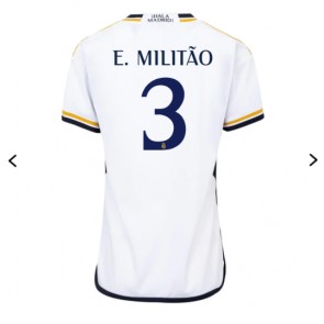 Real Madrid Eder Militao #3 Koszulka Podstawowych Kobiety 2023-24 Krótki Rękaw